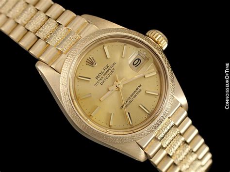 rolex president bark dial ladies|rolex 2135 lady president.